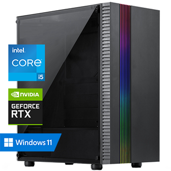 Intel Core i5 met GeForce RTX 3060 - 32GB RAM - 960GB SSD - WiFi - Bluetooth - Windows 11 Pro