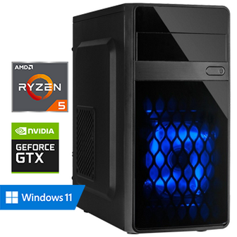 AMD Ryzen 5 met GeForce GTX 1650 - 16GB RAM - 480GB SSD - WiFi - Bluetooth - Windows 11 Pro
