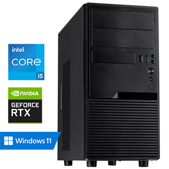 Intel Core i5 met GeForce RTX 3050 desktop PC samenstellen (aanbevolen voor grafische toepassingen)