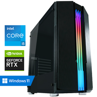 Intel Core i5 met GeForce RTX 3060 - 32GB RAM - 1000GB SSD - WiFi - Bluetooth - Windows 11 Pro
