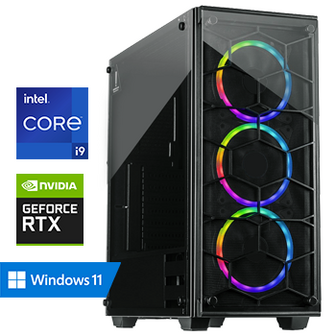 Intel Core i9 (Watergekoeld) met GeForce RTX 3070 - 32GB RAM - 1000GB SSD - WiFi - Bluetooth - Windows 11 Pro