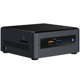 Intel NUC Pentium - 8GB RAM - 240GB SSD - WiFi - Bluetooth - Windows 11 Pro