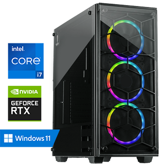 Intel Core i7-F (Watergekoeld) met GeForce RTX 3070 - 32GB RAM - 1000GB SSD - WiFi - Bluetooth - Windows 11 Pro