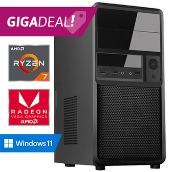 AMD Ryzen 7 aanbieding met 16GB RAM - 500GB SSD - WiFi - Bluetooth - Windows 11 Pro
