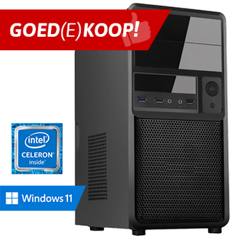 Intel Celeron - 16GB RAM - 480GB SSD - WiFi - Bluetooth - Windows 11 Pro