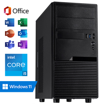 Intel Core i5 - 16GB RAM - 1000GB SSD - WiFi - Bluetooth - Windows 11 Pro - Office 2021 (Word, Excel, Powerpoint, Outlook)