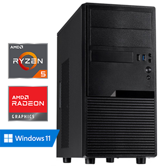AMD Ryzen 5 4600G - 16GB RAM - 500GB SSD - WiFi - Bluetooth - Windows 11 Pro