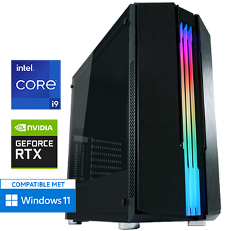 Intel Core i9 12900F met GeForce RTX 4070 - 32GB RAM - 1000GB SSD - WiFi - Bluetooth