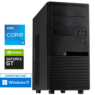 Intel Core i5 10400F met GeForce GT 730 - 4x HDMI - 16GB RAM - 500GB SSD - WiFi - Bluetooth