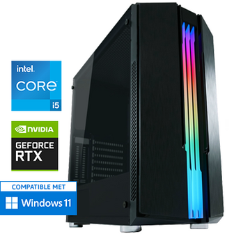 Intel Core i5-F met GeForce RTX 3050 - 32GB RAM - 1000GB SSD - WiFi - Bluetooth