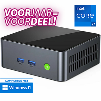 NUC Mini PC - Intel Core i7 1195G7 - 16GB RAM - 500GB SSD - WiFi - Bluetooth - USB-C - 2x HDMI