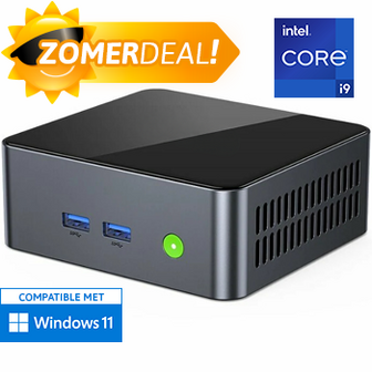 NUC Mini PC - Intel Core i9 12900HK - 32GB RAM - 1000GB SSD - WiFi - Bluetooth - USB-C - 2x HDMI