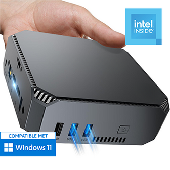 NUC Mini PC - Intel N150 - 16GB RAM - 500GB SSD - WiFi - Bluetooth - 2x HDMI