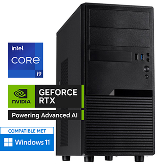 Intel Core i9 12900F met GeForce RTX 5060 - 32GB RAM - 1000GB SSD - WiFi - Bluetooth
