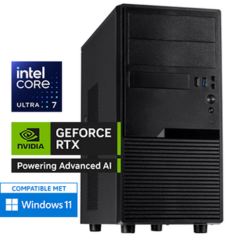 Intel Core Ultra 7 265F met GeForce RTX 5050 - 32GB DDR5 RAM - 1000GB SSD - WiFi - Bluetooth