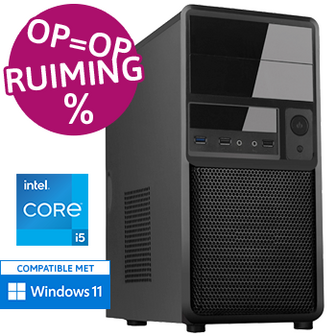 Core i5 12500T aanbieding met 32GB DDR5 RAM - 1000GB SSD - WiFi - Bluetooth - OP=OP!