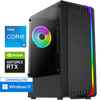 Intel Core i5 met GeForce RTX 5060 - 32GB RAM - 1000GB SSD - WiFi - Bluetooth
