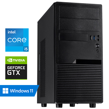 Intel Core i5 met GeForce GTX 1650 desktop PC samenstellen (aanbevolen voor grafische toepassingen)