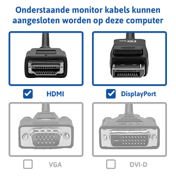Intel Core i7-F met GeForce RTX 3060 (Game PC set inclusief Toetsenbord, Muis en 27 inch Monitor)