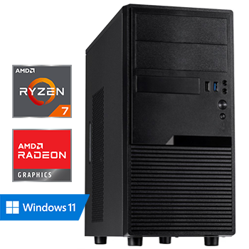 AMD Ryzen 7 5700G - 32GB RAM - 1000GB SSD - WiFi - Bluetooth - Windows 11 Pro