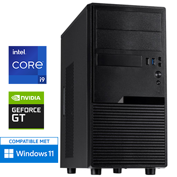 Intel Core i9 12900F met GeForce GT 730 - 4x HDMI - 32GB RAM - 1000GB SSD - WiFi - Bluetooth