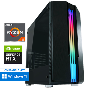 AMD Ryzen 5 met GeForce RTX 3060 - 32GB RAM - 1000GB SSD - WiFi - Bluetooth