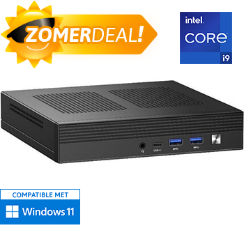 NUC Mini PC - Intel Core i9 11900H - 32GB RAM - 1000GB SSD - WiFi - Bluetooth - USB-C - 1x HDMI - 1x DisplayPort