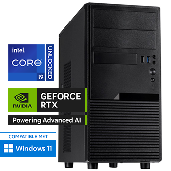 Intel Core i9 14900KF (Watergekoeld) met GeForce RTX 5060 - 64GB DDR5 RAM - 2000GB SSD - WiFi - Bluetooth