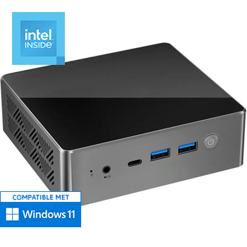 NUC Mini PC - Intel N150 - 16GB RAM - 500GB SSD - WiFi - Bluetooth - USB-C - 2x HDMI