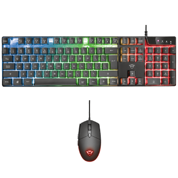 AMD Ryzen 7 met GeForce RTX 5050 (Game PC set inclusief Toetsenbord, Muis en 27 inch Monitor)