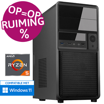 AMD Ryzen 5 aanbieding met 8GB RAM - 480GB SSD - WiFi - Bluetooth - OP=OP!