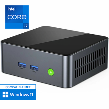NUC Mini PC - Intel Core i7 1195G7 - 32GB RAM - 1000GB SSD - WiFi - Bluetooth - USB-C - 2x HDMI