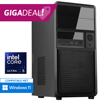 Intel Core Ultra 5 aanbieding met 32GB DDR5 RAM - 1000GB SSD - WiFi - Bluetooth - GIGADEAL!