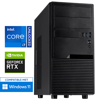 Intel Core i7 14700KF (Watergekoeld) met GeForce RTX 5060 - 64GB DDR5 RAM - 2000GB SSD - WiFi - Bluetooth