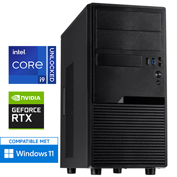 Intel Core i9 14900KF (Watergekoeld) met GeForce RTX 5060 - 64GB DDR5 RAM - 2000GB SSD - WiFi - Bluetooth