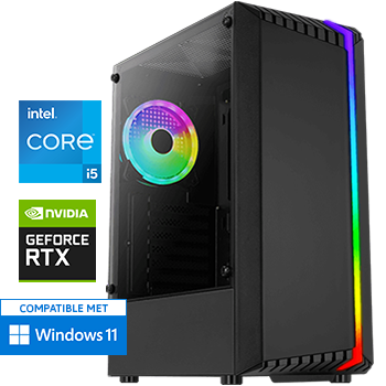 Intel Core i5 met GeForce RTX 5050 - 32GB RAM - 1000GB SSD - WiFi - Bluetooth