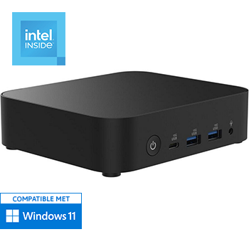 NUC Mini PC - Intel N150 - 16GB RAM - 500GB SSD - WiFi - Bluetooth