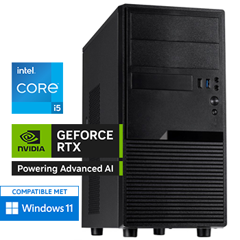 Intel Core i5 12400F met GeForce RTX 5060 - 32GB RAM - 1000GB SSD - WiFi - Bluetooth