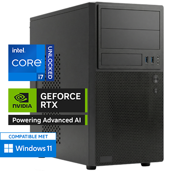 Intel Core i7 14700KF (Watergekoeld) met GeForce RTX 5060 - 64GB DDR5 RAM - 2000GB SSD - WiFi - Bluetooth