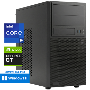 Intel Core i9 12900F met GeForce GT 730 - 4x HDMI - 32GB RAM - 1000GB SSD - WiFi - Bluetooth