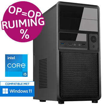 Core i5 12500T aanbieding met 32GB DDR5 RAM - 1000GB SSD - WiFi - Bluetooth - OP=OP!