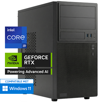 Intel Core i9 12900F met GeForce RTX 5060 - 32GB RAM - 1000GB SSD - WiFi - Bluetooth