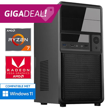 AMD Ryzen 7 aanbieding met 64GB RAM - 2000GB SSD - WiFi - Bluetooth - GIGADEAL!