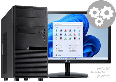 Stel zelf uw Desktop PC samen en ontvang 'm kant en klaar in huis!