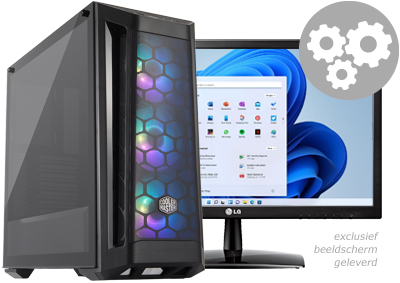 Stel zelf uw Game PC samen en ontvang 'm kant en klaar in huis!
